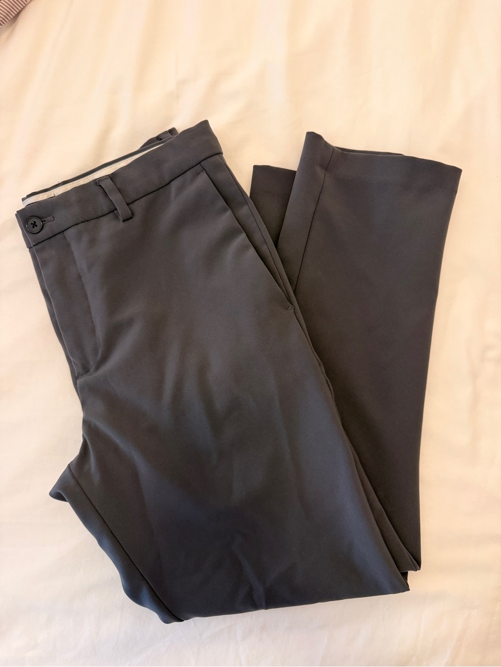 H&M Men's Dark Charcoal Dress Pants